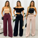 Calça Pantalona Alfaiataria (Compre 1 Leve 2)